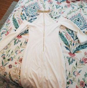 bebe Dresses - Bebe White Long Sleeve Dress bebe Dresses - Bebe White Long Sleeve Dress